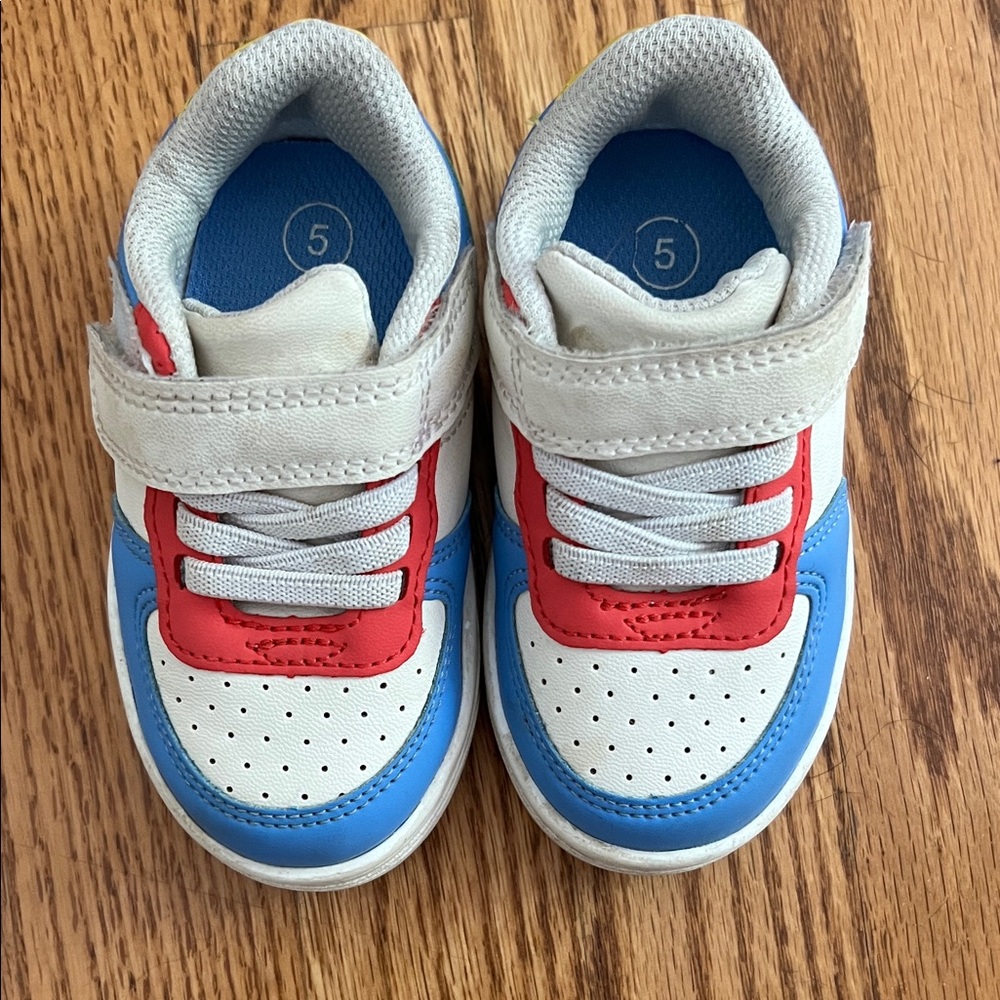 Cat & Jack White, Red, and Blue Kids' Sneakers